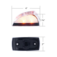 8 LED Cab Light For Freightliner M2 - Amber LEDs (Amber or Clear Lens)