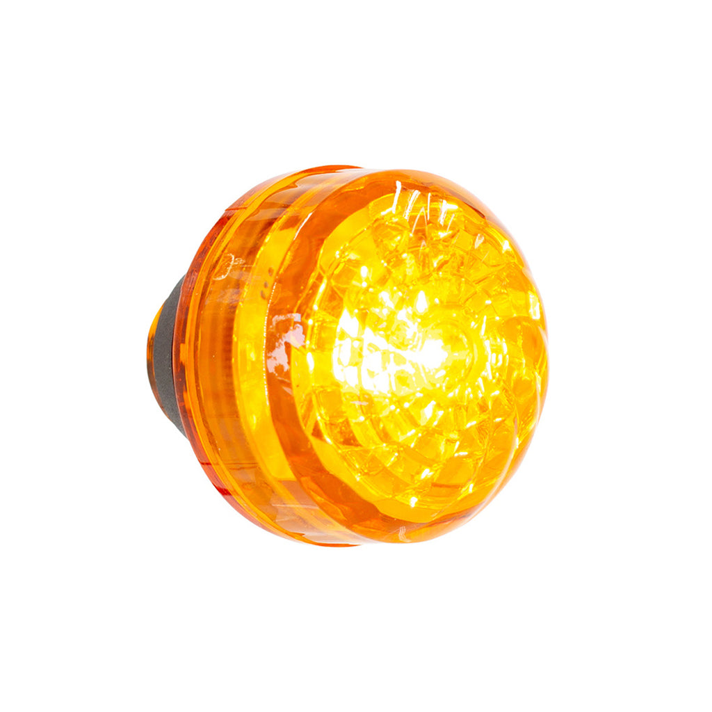 LED 1-1/4" Round Clearance/Marker Light - Amber LEDs/Amber Lens or Red LEDs/Red Lens