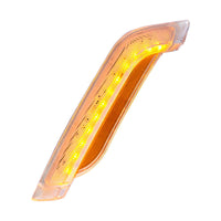 12 Amber LED Fender Turn Signal Light For Peterbilt 579 (2012-2021) & 587 (2012-2018) - Amber LEDs (Amber or Clear Lens) - Driver or Passenger Side