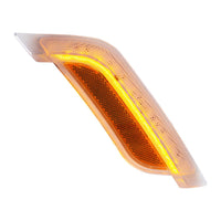 12 Amber LED Fender Turn Signal Light For Peterbilt 579 (2012-2021) & 587 (2012-2018) - Amber LEDs (Amber or Clear Lens) - Driver or Passenger Side