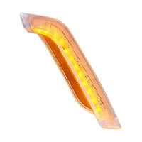 12 Amber LED Fender Turn Signal Light For Peterbilt 579 (2012-2021) & 587 (2012-2018) - Amber LEDs (Amber or Clear Lens) - Driver or Passenger Side
