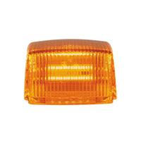 United Pacific - 36 LED Square Cab Light (5-Pack) - Amber LEDs (Amber or Clear Lens)