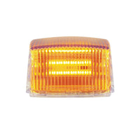 United Pacific - 36 LED Square Cab Light (5-Pack) - Amber LEDs (Amber or Clear Lens)