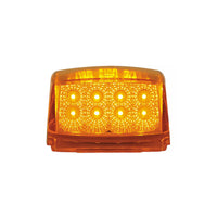 17 LED Reflector Square Cab Light (5-Pack) - Amber LEDs (Amber or Clear Lens)