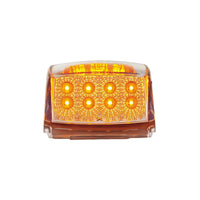 17 LED Reflector Square Cab Light (5-Pack) - Amber LEDs (Amber or Clear Lens)