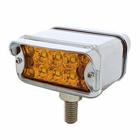 20 LED Dual Function Reflector Double Face Light - T-Mount - Amber & Red LEDs (Amber or Clear Lens)