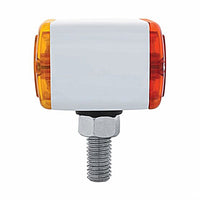 20 LED Dual Function Reflector Double Face Light - T-Mount - Amber & Red LEDS (Amber & Red or Clear Lens)