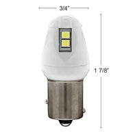 United Pacific - High Power 8 LED 1157 Type Bulb - White, Red or Amber (Box of 2)