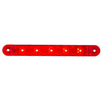 United Pacific - 5" 5 LEDs SMD Light Strip w/ 3-Wire Connection (Amber or Red)