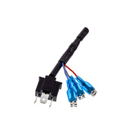 ULTRALIT - 24 High Power LED Rectangular or Circular Light w/ Dual Color LED Position Light Bar