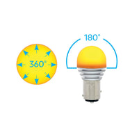 United Pacific - High Power 1157 LED Bulb (Amber, Red or White)