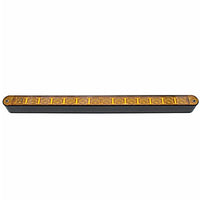 14 LED 12" Light Bar With Black Housing - Amber or Red LEDs (Amber, Red or Clear Lens)