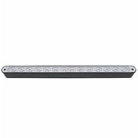 14 LED 12" Light Bar With Black Housing - Amber or Red LEDs (Amber, Red or Clear Lens)