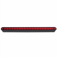 19 LED 12" Reflector Light Bar With Black Housing - Amber or Red LEDs (Amber, Red or Clear Lens)