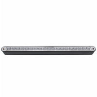 19 LED 12" Reflector Light Bar With Black Housing - Amber or Red LEDs (Amber, Red or Clear Lens)