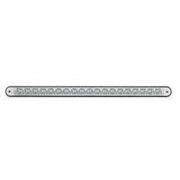 19 LED 12" Reflector Light Bar With Black Housing - Amber or Red LEDs (Amber, Red or Clear Lens)