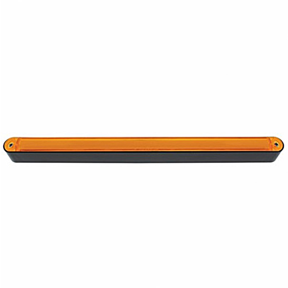 24 LED 12" GloLight Bar With Black Housing - Amber or Red LEDs (Amber, Red or Clear Lens)