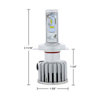 United Pacific - High Power H4 LED Bulb With Fan