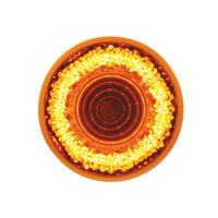 9 LED 2" Round Mirage Clearance/Marker Light - Amber or Red LEDs (Amber, Red or Clear Lens)