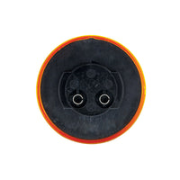 9 LED 2" Round Mirage Clearance/Marker Light - Amber or Red LEDs (Amber, Red or Clear Lens)