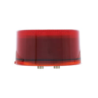 9 LED 2" Round Mirage Clearance/Marker Light - Amber or Red LEDs (Amber, Red or Clear Lens)