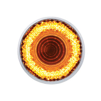 9 LED 2" Round Mirage Clearance/Marker Light - Amber or Red LEDs (Amber, Red or Clear Lens)
