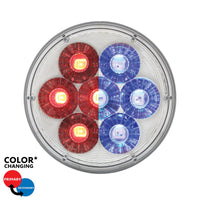 14 LED 4" Round Double Fury Stop, Turn & Tail Light - Various Colors