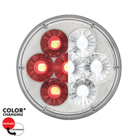 14 LED 4" Round Double Fury Stop, Turn & Tail Light - Various Colors
