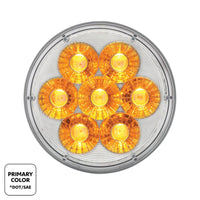 14 LED 4" Round Double Fury Stop, Turn & Tail Light - Various Colors