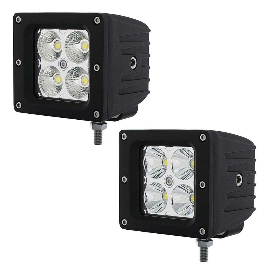 United Pacific - 4 High Power LED Work Light (Flood or Spot)