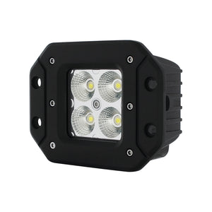 United Pacific - 4 High Power LED Flange Mount Work Light (Flood or Spot)