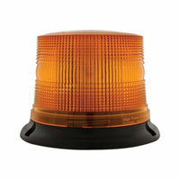 3 High Power LED 5" or 6" Round Beacon Light (Magnet or Permanent Mount)