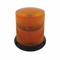 3 High Power LED 5" or 6" Round Beacon Light (Magnet or Permanent Mount)