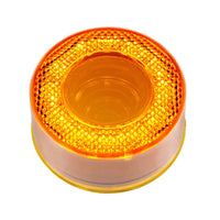 12 LED 2-1/2" Mirage Clearance/Marker Light - Amber or Red LEDs (Amber, Red or Clear Lens)