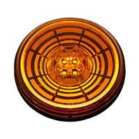 13 LED 4" Round Abyss Back-Up/Turn Signal Light - Red, Amber or White LEDs (Red, Amber or Clear Lens)