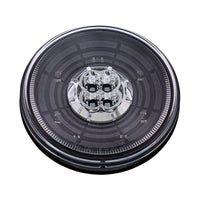 13 LED 4" Round Abyss Back-Up/Turn Signal Light - Red, Amber or White LEDs (Red, Amber or Clear Lens)