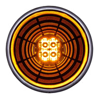 13 LED 4" Round Abyss Back-Up/Turn Signal Light - Red, Amber or White LEDs (Red, Amber or Clear Lens)