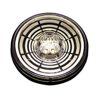 13 LED 4" Round Abyss Back-Up/Turn Signal Light - Red, Amber or White LEDs (Red, Amber or Clear Lens)