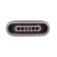 22 LED 6" Oval Abyss Stop, Turn & Tail Light - Red, Amber or White LEDs (Red, Amber or Clear Lens)