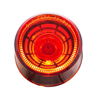 4 LED 2" Round Abyss Clearance/Marker Light - Amber, Red or White LEDs (Amber, Red or Clear Lens)