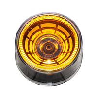 4 LED 2" Round Abyss Clearance/Marker Light - Amber, Red or White LEDs (Amber, Red or Clear Lens)