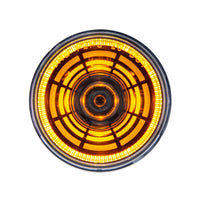 4 LED 2" Round Abyss Clearance/Marker Light - Amber, Red or White LEDs (Amber, Red or Clear Lens)