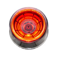 4 LED 2" Round Abyss Clearance/Marker Light - Amber, Red or White LEDs (Amber, Red or Clear Lens)