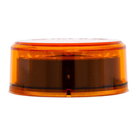 4 LED 2-1/2" Round Abyss Clearance/Marker Light - Amber, Red or White LEDs (Amber, Red or Clear Lens)