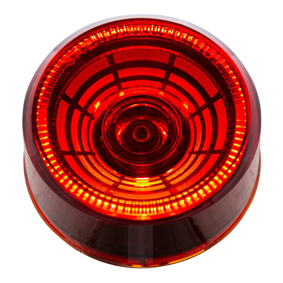 4 LED 2-1/2" Round Abyss Clearance/Marker Light - Amber, Red or White LEDs (Amber, Red or Clear Lens)
