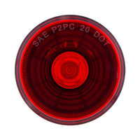 4 LED 2-1/2" Round Abyss Clearance/Marker Light - Amber, Red or White LEDs (Amber, Red or Clear Lens)