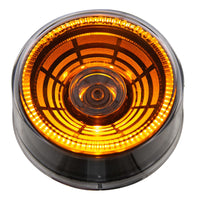 4 LED 2-1/2" Round Abyss Clearance/Marker Light - Amber, Red or White LEDs (Amber, Red or Clear Lens)