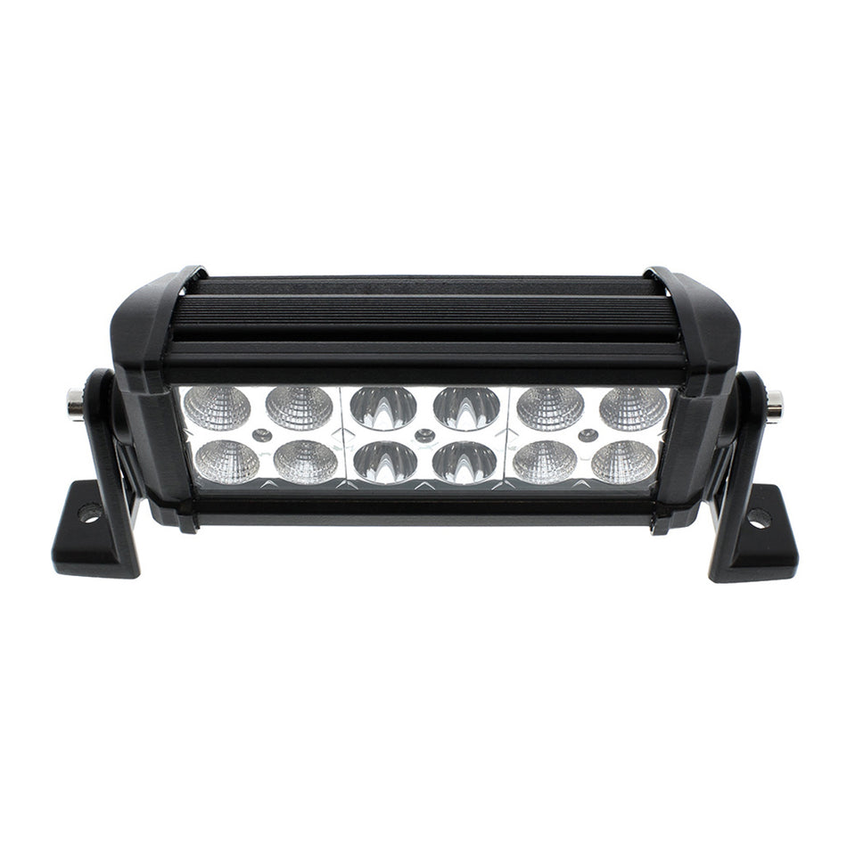 United Pacific - 12 High Power LED 7" Combo Light Bar - Competition Series