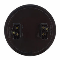 4" Round Combo Light w/ 12 LED Stop, Turn & Tail & 16 LED Back-Up - Red LEDs (Red or Clear Lens)