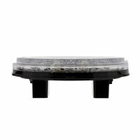 4" Round Combo Light w/ 12 LED Stop, Turn & Tail & 16 LED Back-Up - Red LEDs (Red or Clear Lens)